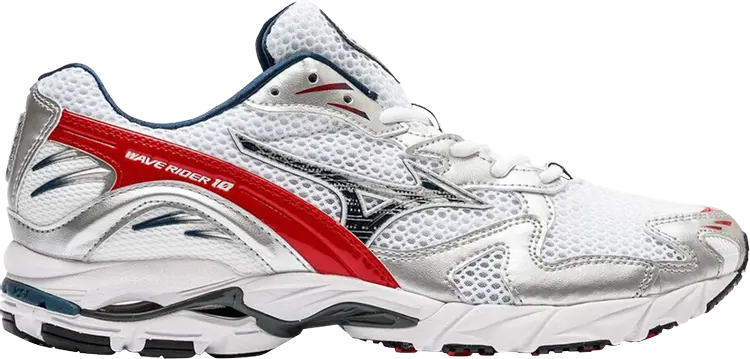 Кроссовки Wave Rider 10 'OG Pack - High Risk Red', белый 
Кроссовки Wave Rider 10 'OG Pack - High Risk Red', белый