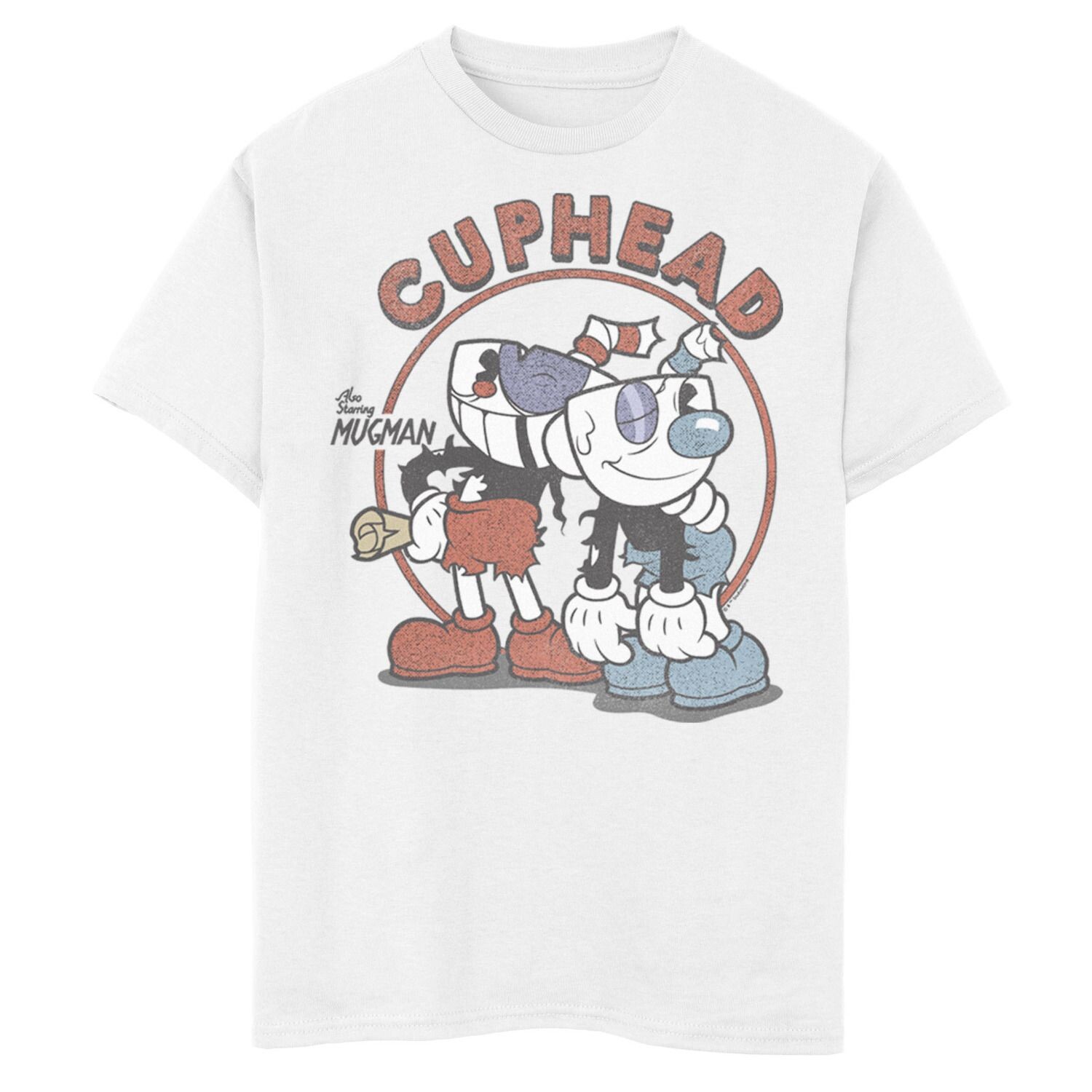 Футболка Cuphead и Mugman Rough and Ready для мальчиков 8–20 лет Licensed Character, белый
Футболка Cuphead и Mugman Rough and Ready для мальчиков 8–20 лет Licensed Character, белый
