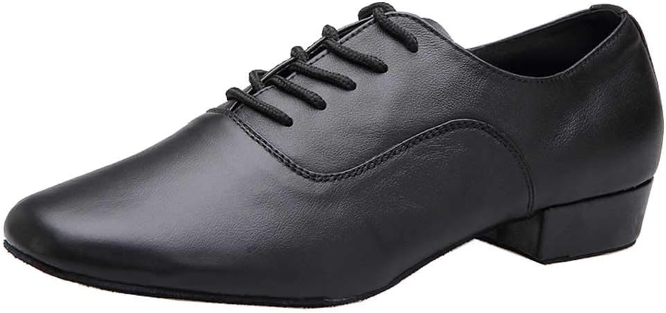 Мужские мягкие кожаные джазовые туфли Современные латинские с закрытым носком на шнуровке Каблук 4 см Стандартные танцевальные туфли Shutup.Dance, черный
Мужские мягкие кожаные джазовые туфли Современные латинские с закрытым носком на шнуровке Каблук 4 см Стандартные танцевальные туфли Shutup.Dance, черный