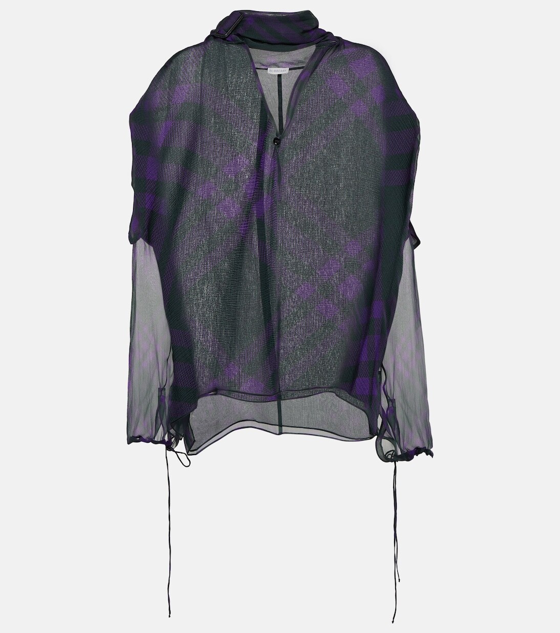 Шелковая рубашка в клетку burberry Burberry, мультиколор
Шелковая рубашка в клетку burberry Burberry, мультиколор