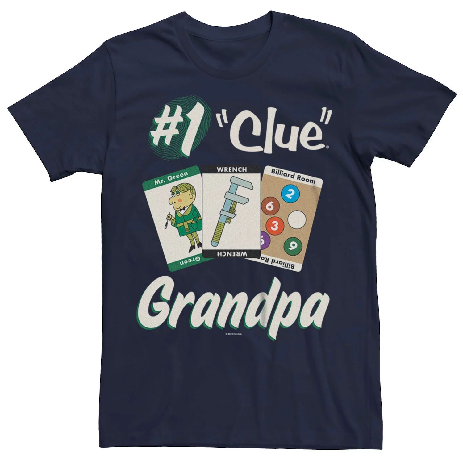 Мужская футболка Clue Grandparents Day #1 с рисунком дедушки Licensed Character
Мужская футболка Clue Grandparents Day #1 с рисунком дедушки Licensed Character