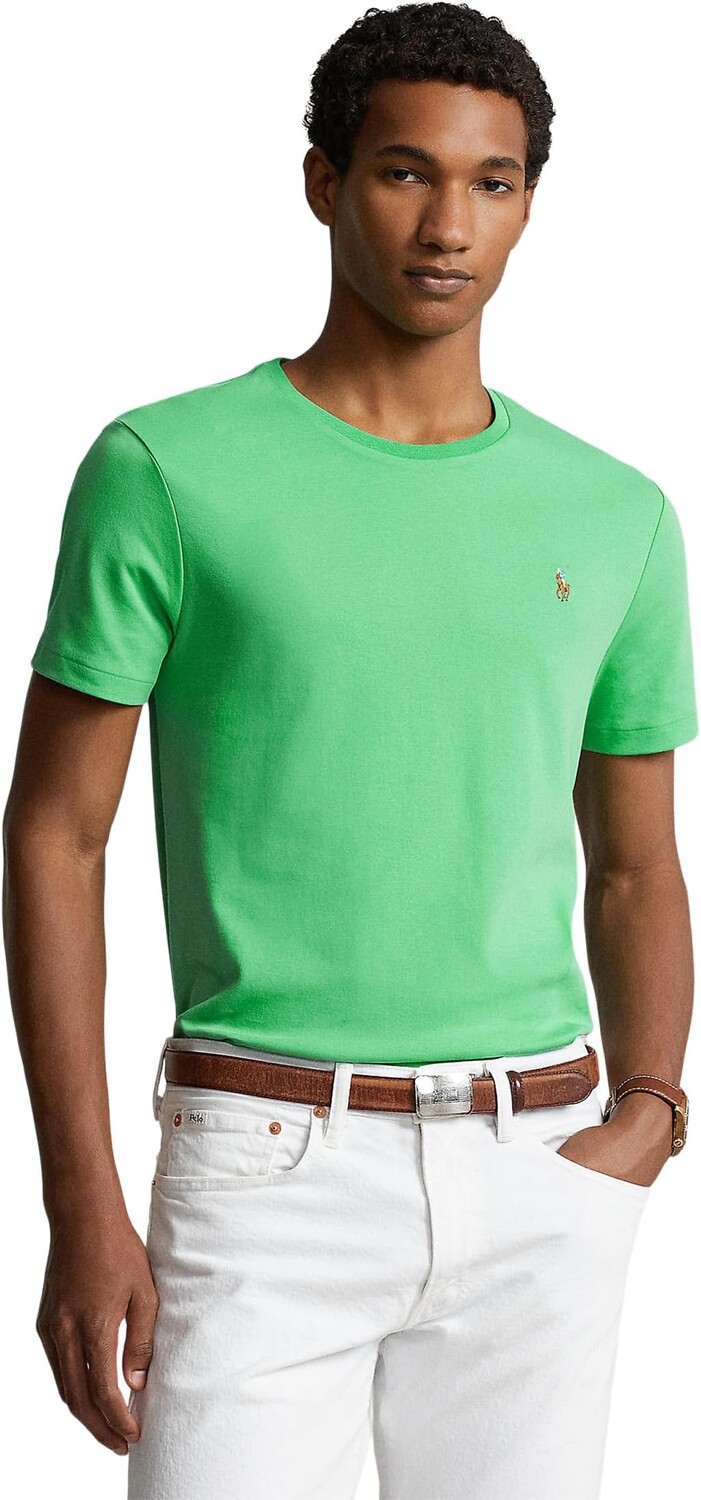Футболка Polo Ralph Lauren Custom Slim Fit Soft Cotton T-Shirt, цвет Classic Kelly
Футболка Polo Ralph Lauren Custom Slim Fit Soft Cotton T-Shirt, цвет Classic Kelly