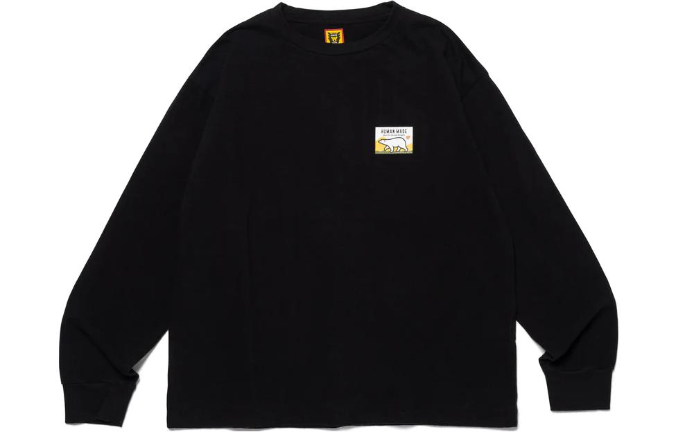 Футболка с длинным рукавом и принтом логотипа HUMAN MADE, черный
Футболка с длинным рукавом и принтом логотипа HUMAN MADE, черный