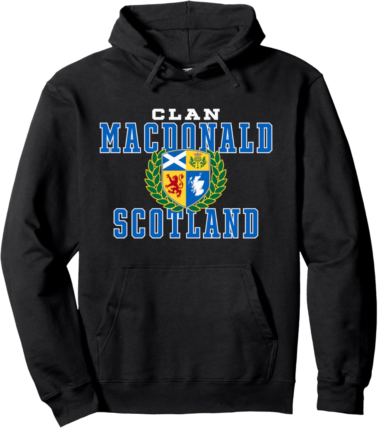 Толстовка с шотландским гербом клана Макдональд Utopia Sport Clan Macdonald Shop, черный
Толстовка с шотландским гербом клана Макдональд Utopia Sport Clan Macdonald Shop, черный