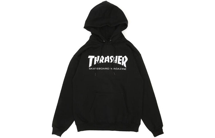 Толстовка унисекс Thrasher с принтом, черный
Толстовка унисекс Thrasher с принтом, черный
