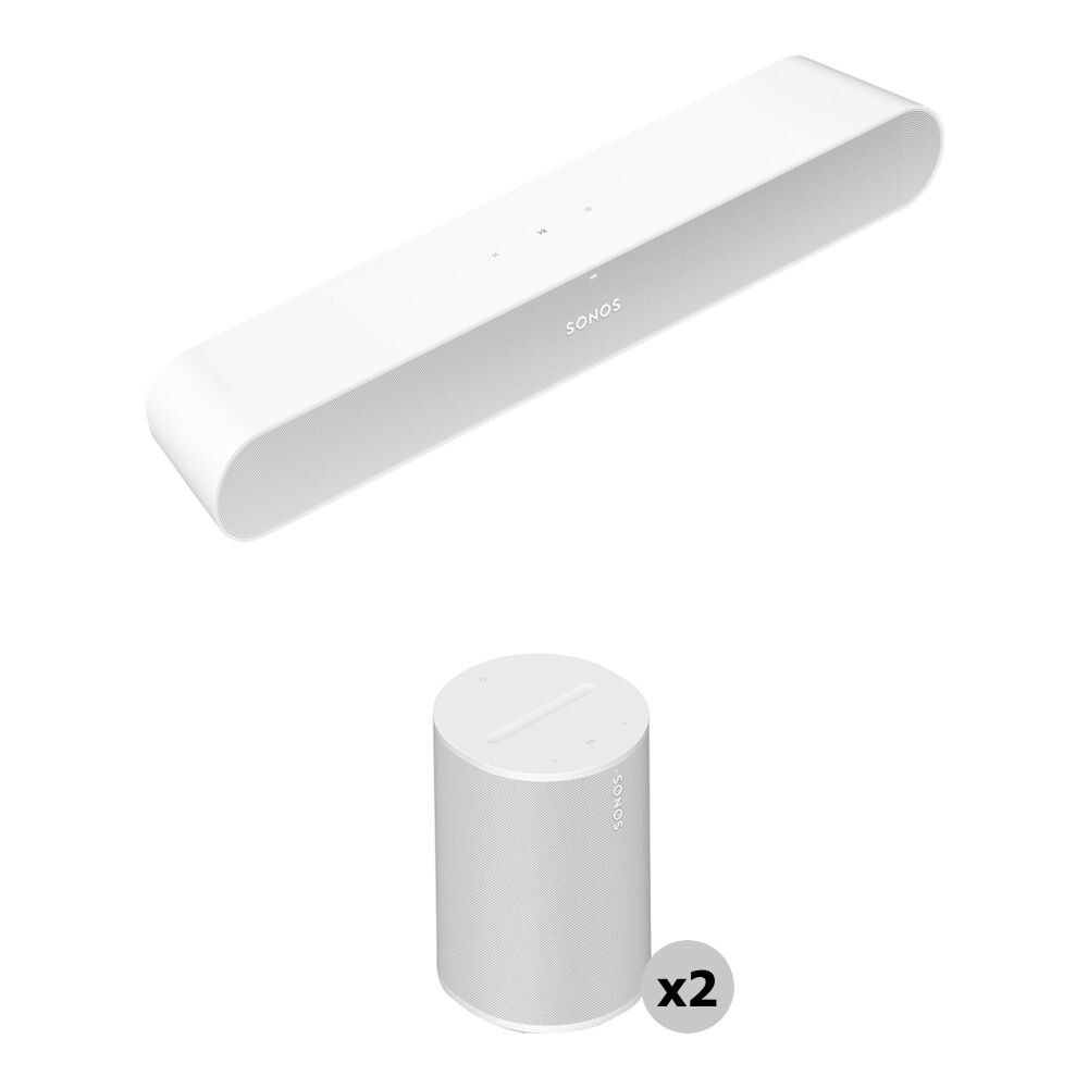 Комплект Sonos Surround с Ray (белый)
Комплект Sonos Surround с Ray (белый)