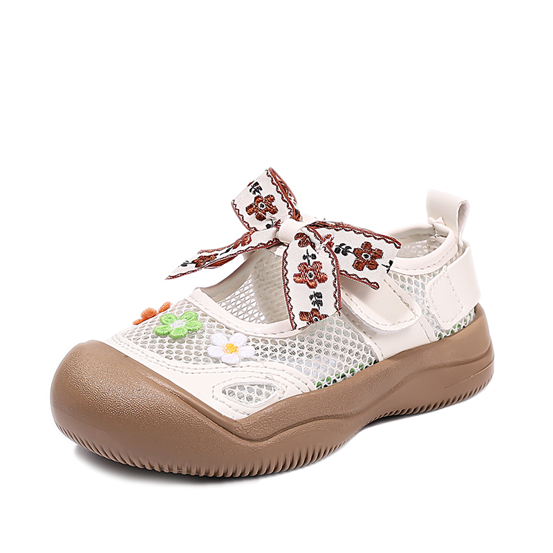 Детские сандалии с низким верхом для детей от 3 до 7 лет TONYBEAR, экрю 
Детские сандалии с низким верхом для детей от 3 до 7 лет TONYBEAR, экрю