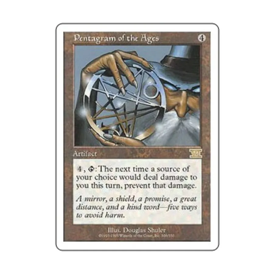 CCG Пентаграмма веков (R), MTG - 6th Edition (Classic)
CCG Пентаграмма веков (R), MTG - 6th Edition (Classic)