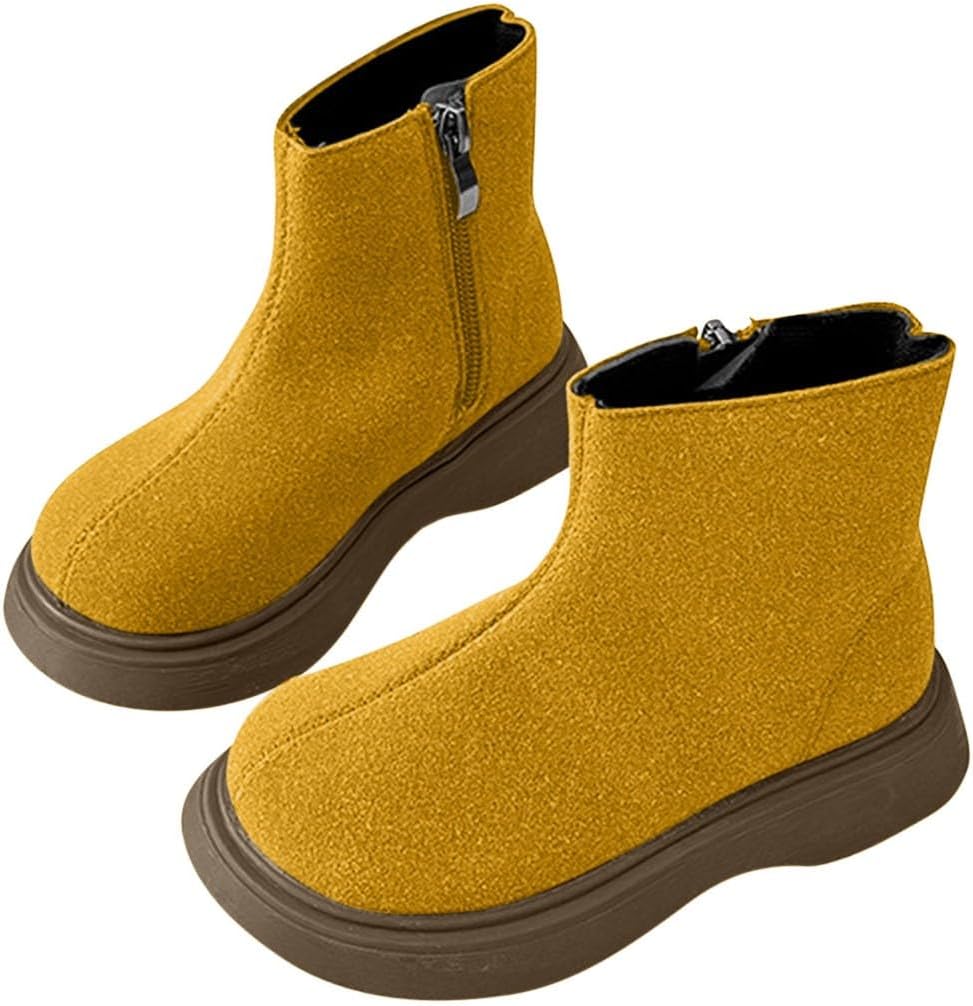 Девочкам Винтажные Ботильоны на Молнии Сбоку Челси Осень Зима Комфортные Короткие Ботинки Generic, Yellow
Девочкам Винтажные Ботильоны на Молнии Сбоку Челси Осень Зима Комфортные Короткие Ботинки Generic, Yellow