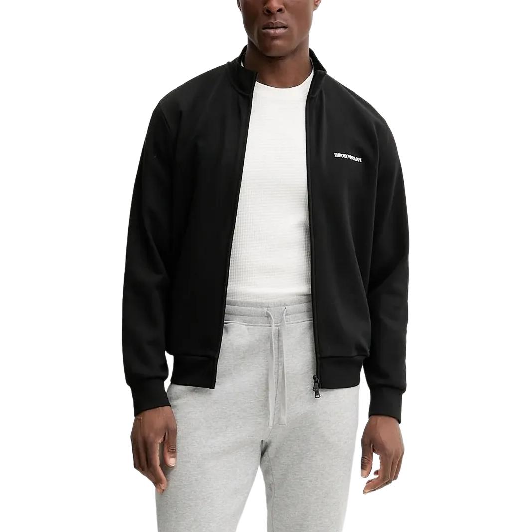 Свитер с логотипом на молнии EMPORIO ARMANI, черный
Свитер с логотипом на молнии EMPORIO ARMANI, черный