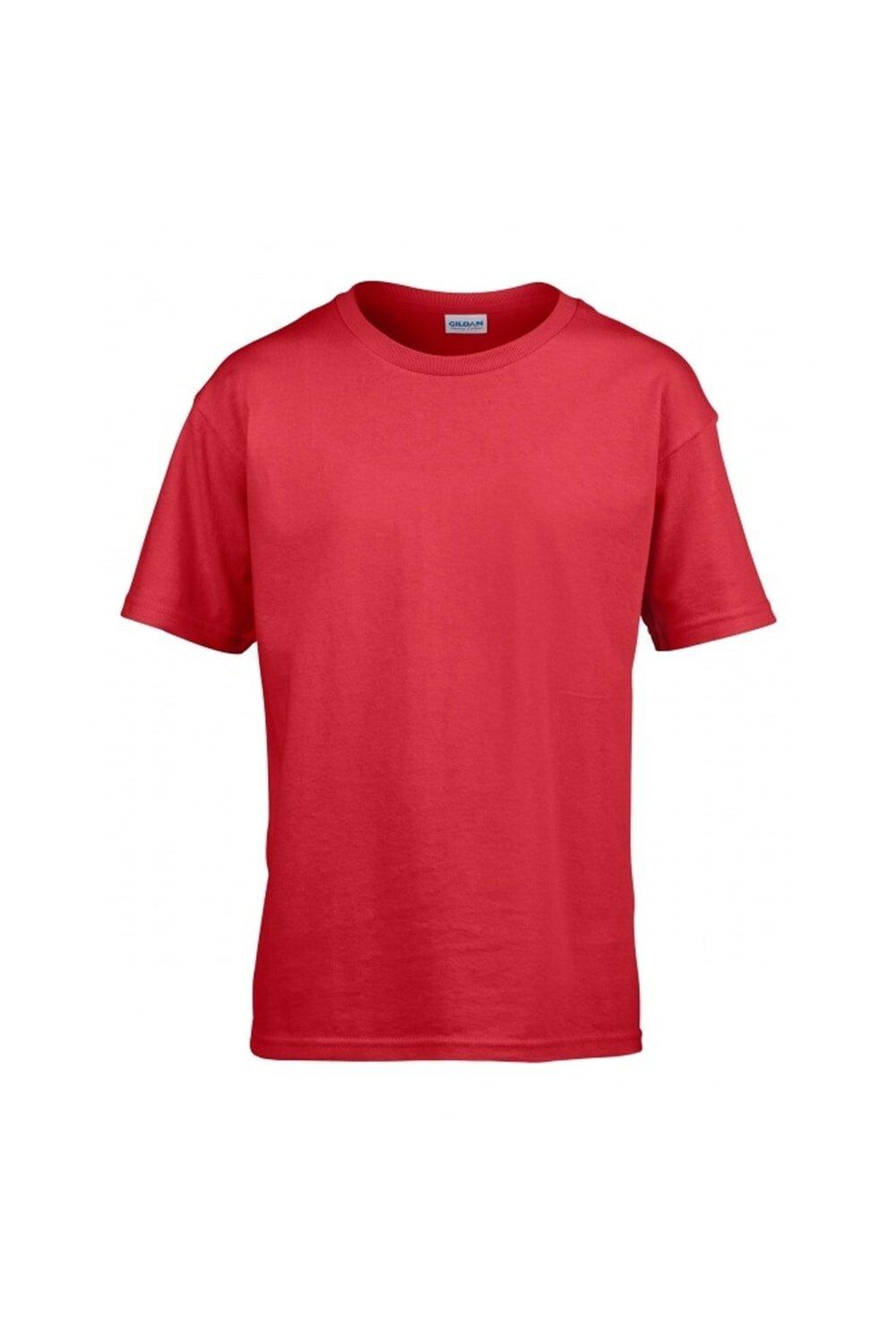 Футболка Softstyle Gildan, красный 
Футболка Softstyle Gildan, красный