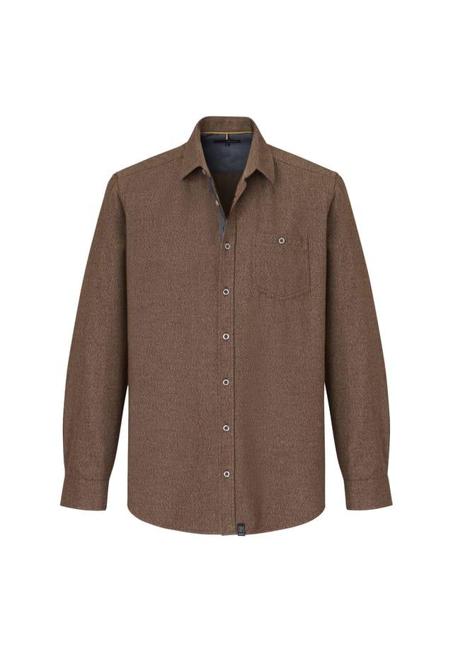 Рубашка с длинными рукавами из чистого хлопка. Paddock'S, коричневый
Рубашка с длинными рукавами из чистого хлопка. Paddock'S, коричневый