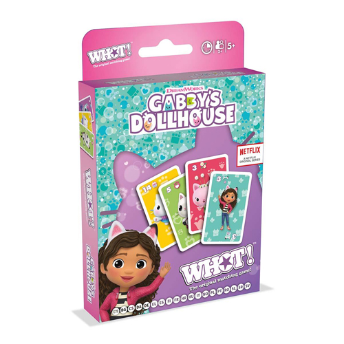 Настольная игра Gabby’S Dollhouse Whot! 
Настольная игра Gabby’S Dollhouse Whot!