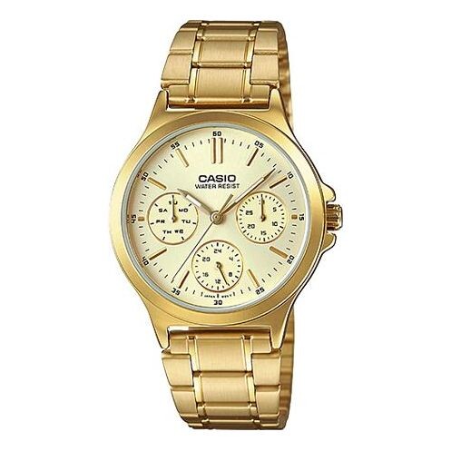 Часы Men's CASIO DRESS Series waterproof Stainless Steel Color Mens Gold Analog, желтый
Часы Men's CASIO DRESS Series waterproof Stainless Steel Color Mens Gold Analog, желтый