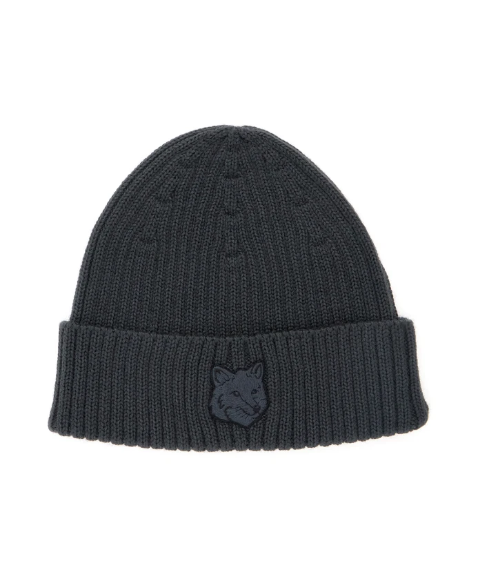 Шапка с головой лисы Maison Kitsunã, серый
Шапка с головой лисы Maison Kitsunã, серый