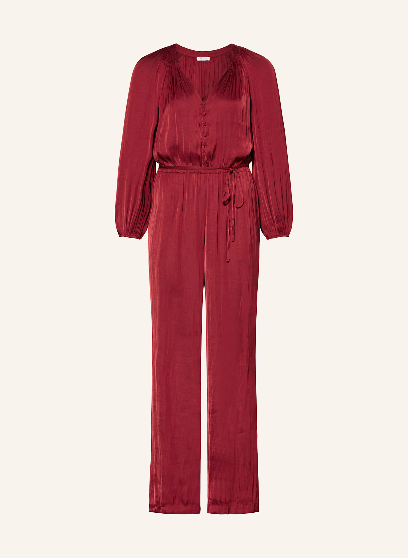 Атласный комбинезон Mrs & Hugs, красный
Атласный комбинезон Mrs & Hugs, красный