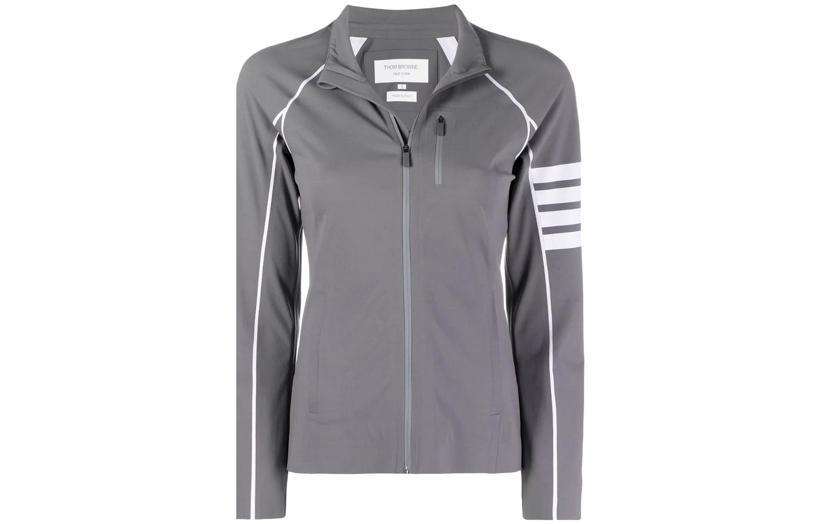 THOM BROWNE Женская куртка светло-серая, Light Gray 
THOM BROWNE Женская куртка светло-серая, Light Gray