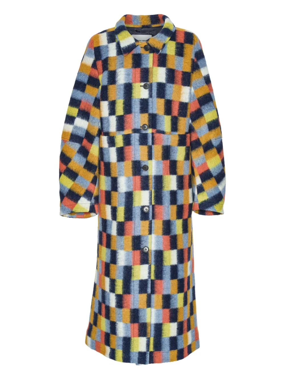 Однобортное пальто Henrik Vibskov, коричневый
Однобортное пальто Henrik Vibskov, коричневый