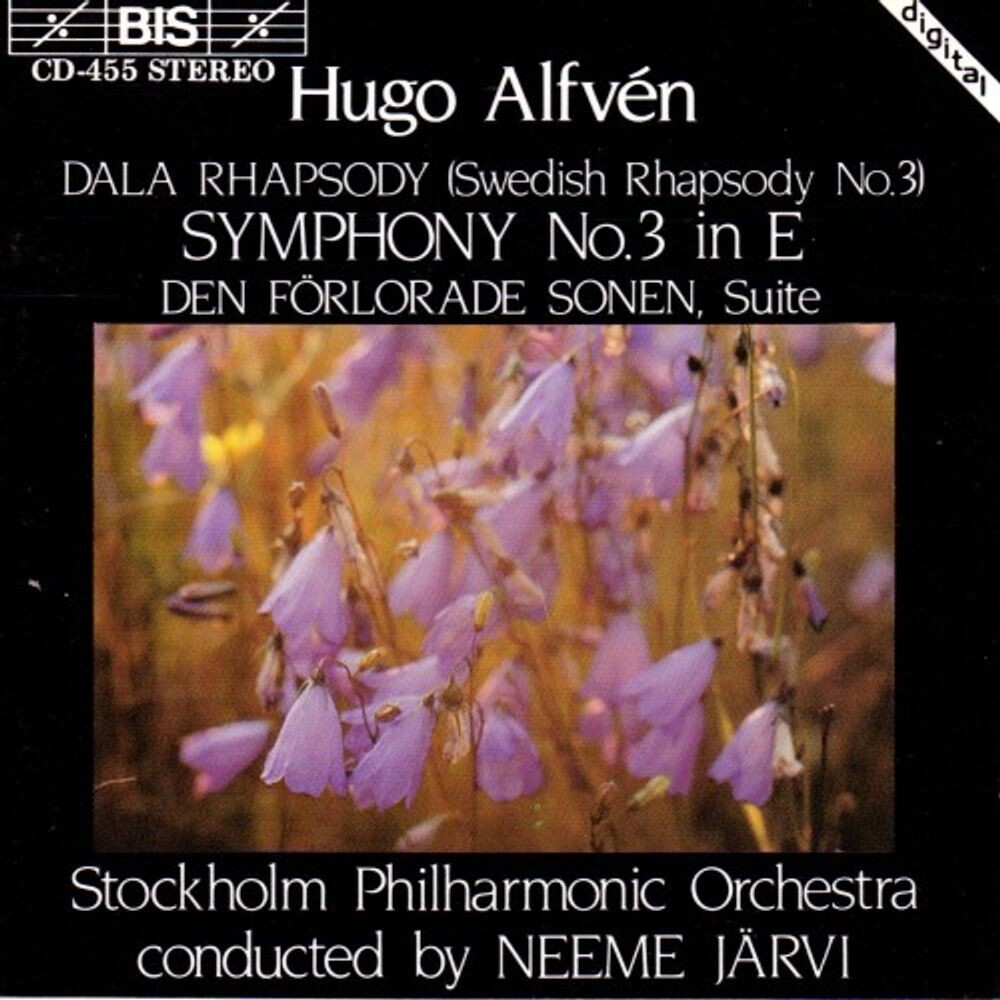 Диск CD Alfven: Symphony No. 3 / Dala Rhapsody (Swedish Rhapsody No. 3) - Hugo Alfvén, Stockholm Philharmonic Orchestra, Neeme Järvi
Диск CD Alfven: Symphony No. 3 / Dala Rhapsody (Swedish Rhapsody No. 3) - Hugo Alfvén, Stockholm Philharmonic Orchestra, Neeme Järvi