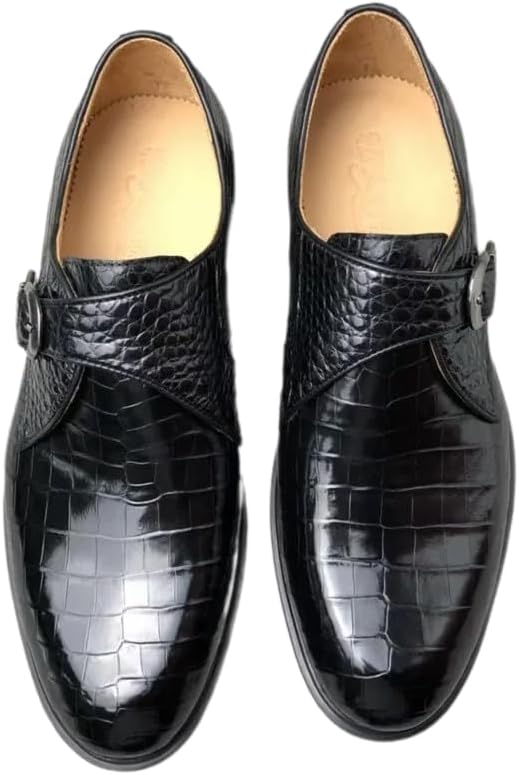 Мужские туфли-оксфорды из кожи настоящего крокодила, экзотическая кожа аллигатора, ремешок-монах, черные Generic
Мужские туфли-оксфорды из кожи настоящего крокодила, экзотическая кожа аллигатора, ремешок-монах, черные Generic