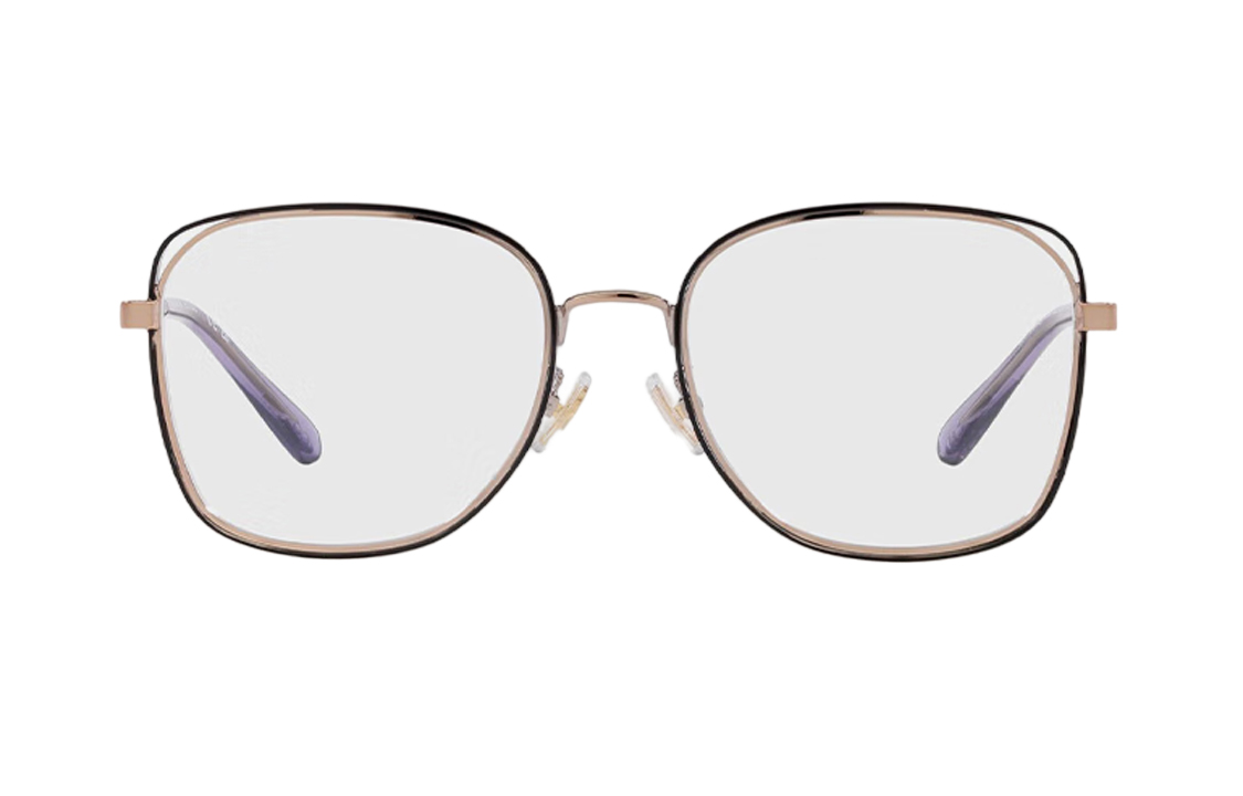 Оправы для очков асимметричной формы из сплава COACH золотистые женские 
Оправы для очков асимметричной формы из сплава COACH золотистые женские