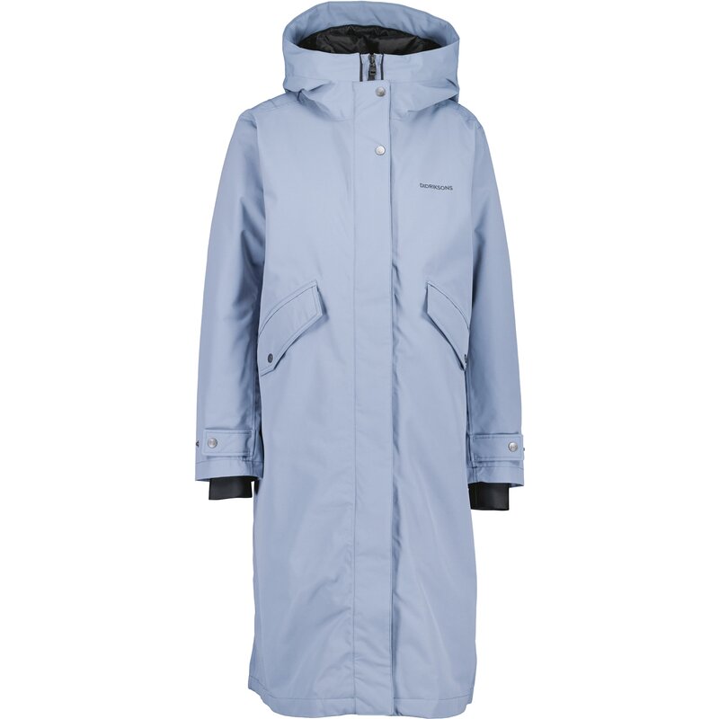 Coat mia wns parka l Didriksons, синий
Coat mia wns parka l Didriksons, синий