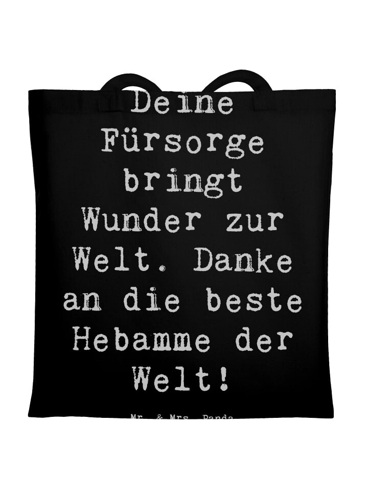 Сумка для переноски Mr & Mrs Panda Beste Hebamme, черный
Сумка для переноски Mr & Mrs Panda Beste Hebamme, черный