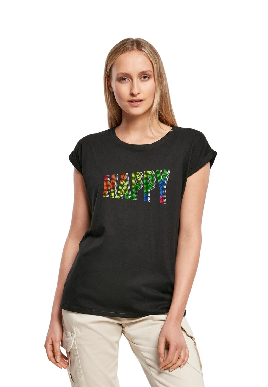 Футболка с принтом CLASSIC ROLL UP HAPPY STUDS Be Famous, черный
Футболка с принтом CLASSIC ROLL UP HAPPY STUDS Be Famous, черный