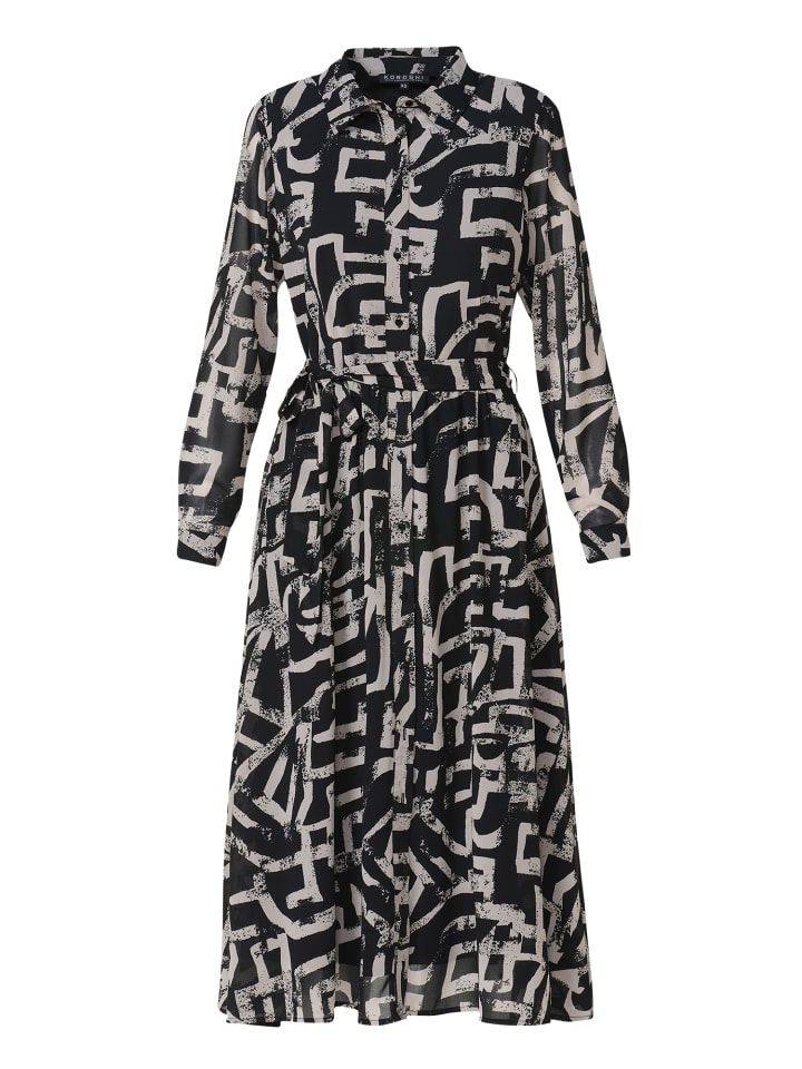 Платье-рубашка миди ниже колена, длинные рукава, ЧЕРНОГО цвета KOROSHI
Платье-рубашка миди ниже колена, длинные рукава, ЧЕРНОГО цвета KOROSHI