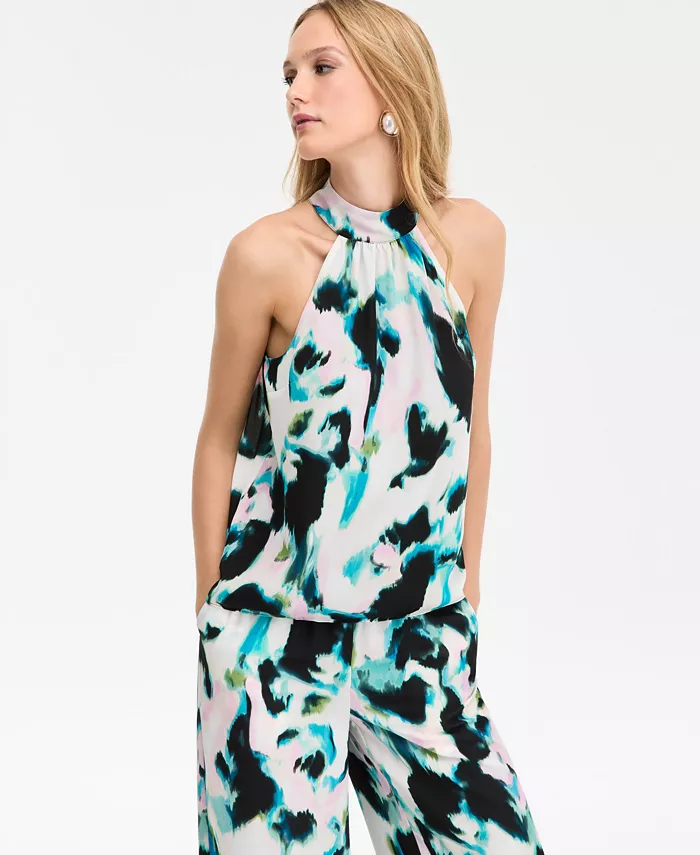 Женский топ с принтом и бретелькой через шею I.N.C. International Concepts, синий
Женский топ с принтом и бретелькой через шею I.N.C. International Concepts, синий