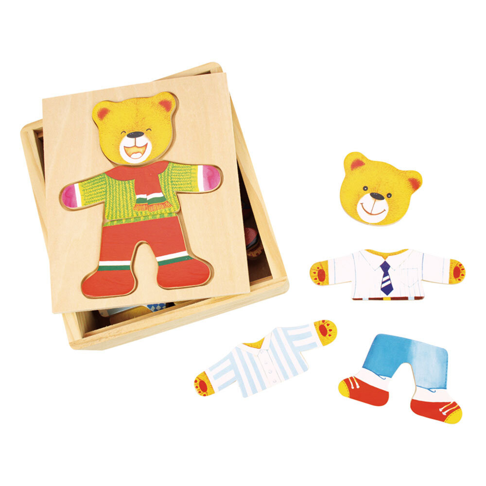Пазл Bigjigs Toys, Мистер Тедди Мишка
Пазл Bigjigs Toys, Мистер Тедди Мишка