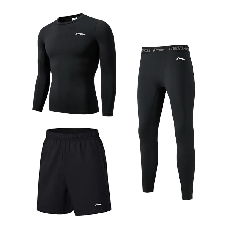 Мужской фитнес-комплект Li Ning, черный
Мужской фитнес-комплект Li Ning, черный