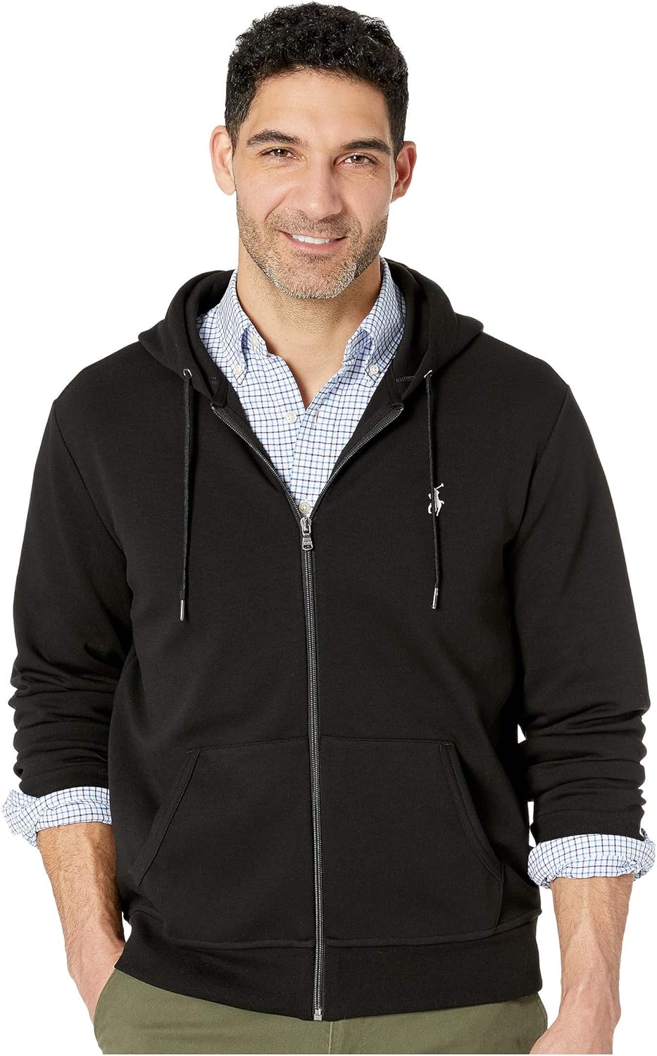 POLO RALPH LAUREN Мужская худи на молнии Double Knit Tech, Polo Black
POLO RALPH LAUREN Мужская худи на молнии Double Knit Tech, Polo Black