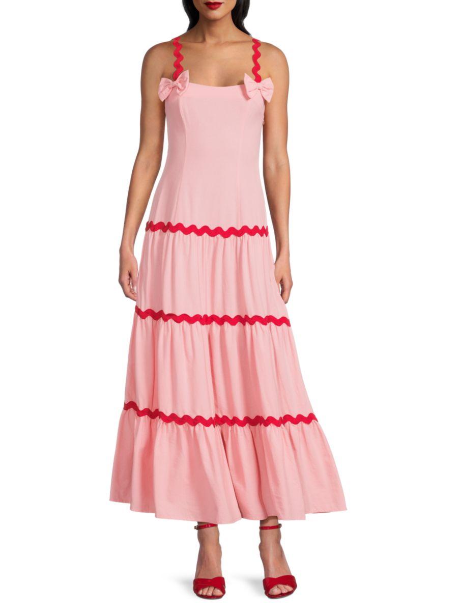 Платье макси Ana Rick-Rack Area Stars, розовый
Платье макси Ana Rick-Rack Area Stars, розовый