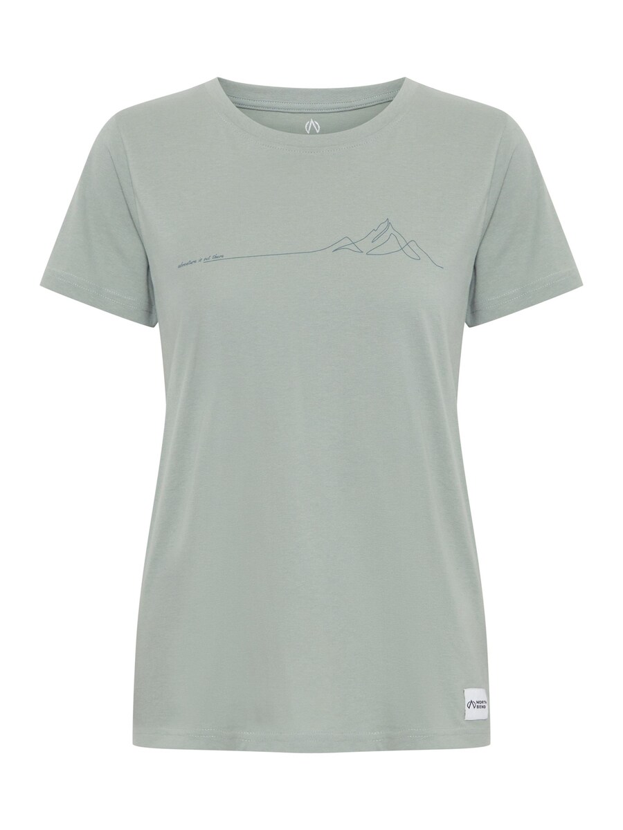 Футболка North Bend Shirt Carla, зеленый 
Футболка North Bend Shirt Carla, зеленый