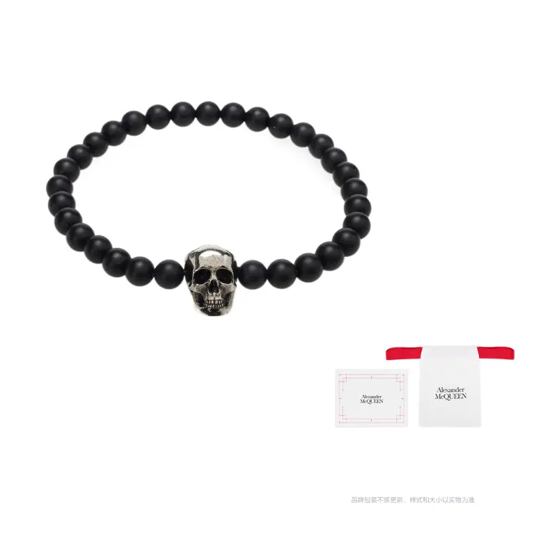 Alexander McQueen Череп с бусинами браслет
Alexander McQueen Череп с бусинами браслет
