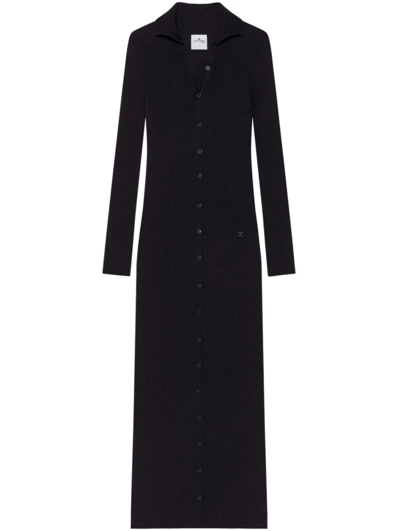 Courrèges платье миди на пуговицах, черный
Courrèges платье миди на пуговицах, черный