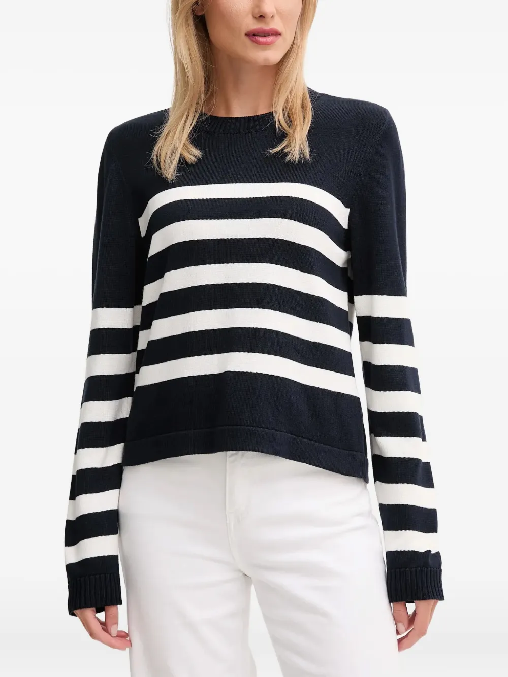 Свитер в полоску Barbour, синий
Свитер в полоску Barbour, синий