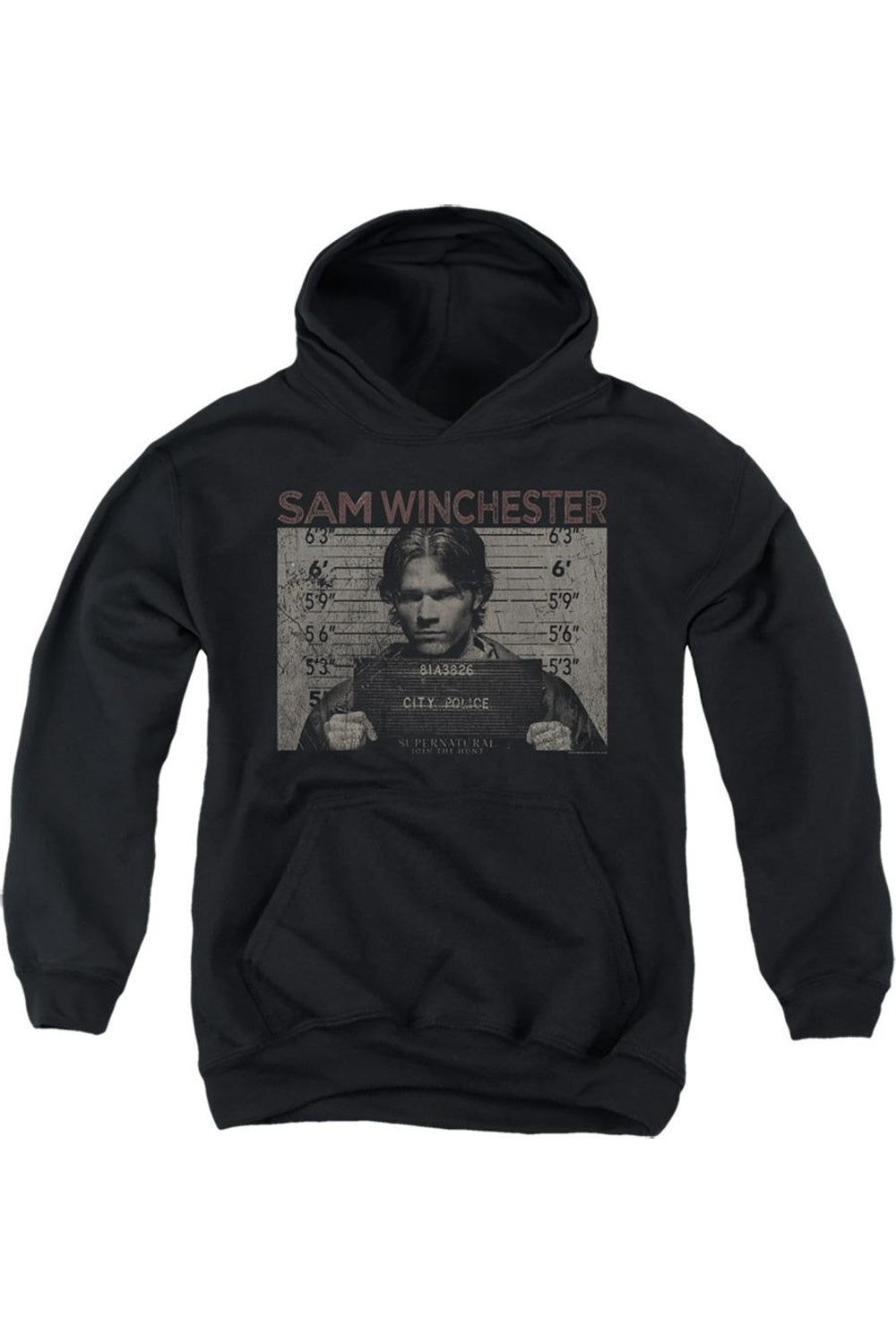 Толстовка с капюшоном Supernatural Sam Mug Shot для молодежи Gildan, черный
Толстовка с капюшоном Supernatural Sam Mug Shot для молодежи Gildan, черный