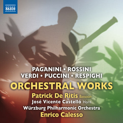 CD диск Puccini / De Ritis / Wurzburg Philharmonic Orch: Paganini, Rossini, Verdi, Puccini & Respighi: Orchestral Works
CD диск Puccini / De Ritis / Wurzburg Philharmonic Orch: Paganini, Rossini, Verdi, Puccini & Respighi: Orchestral Works