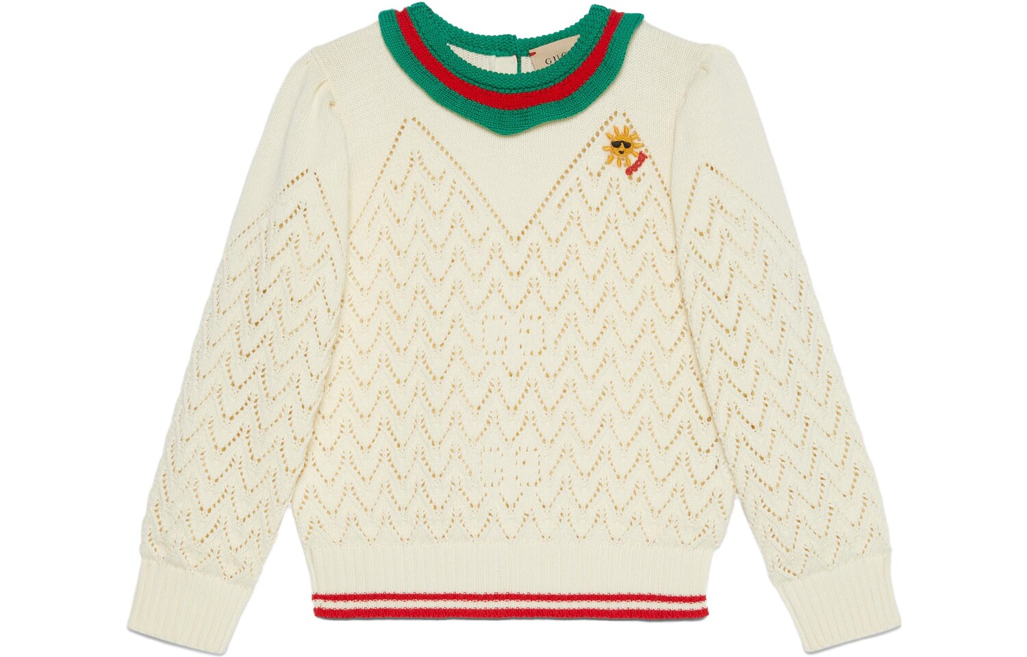 Детский свитер Gucci, кремовый
Детский свитер Gucci, кремовый