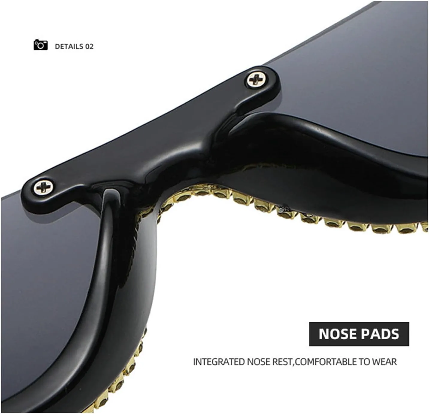 Солнцезащитные очки Willochra «Кошачий глаз» со стразами для женщин, блестящие, с кристаллами, для вечеринки, с бриллиантами, в полуободковой оправе, 2pcs-black&red
Солнцезащитные очки Willochra «Кошачий глаз» со стразами для женщин, блестящие, с кристаллами, для вечеринки, с бриллиантами, в полуободковой оправе, 2pcs-black&red