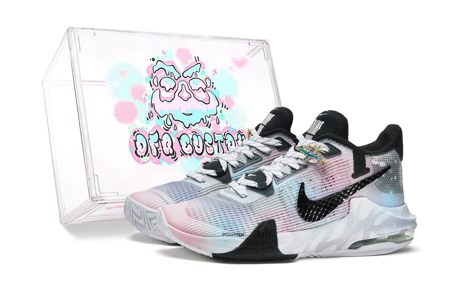 Баскетбольные кроссовки Air Max Impact 3 мужские с низким верхом, синие/розовые/черные Nike
Баскетбольные кроссовки Air Max Impact 3 мужские с низким верхом, синие/розовые/черные Nike