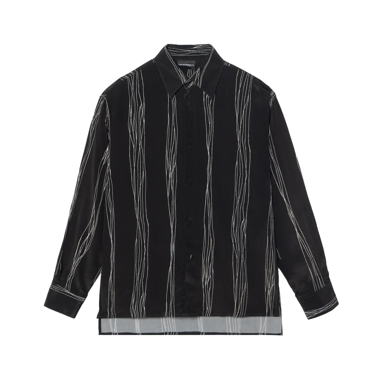 EMPORIO ARMANI Мужская черная рубашка
EMPORIO ARMANI Мужская черная рубашка