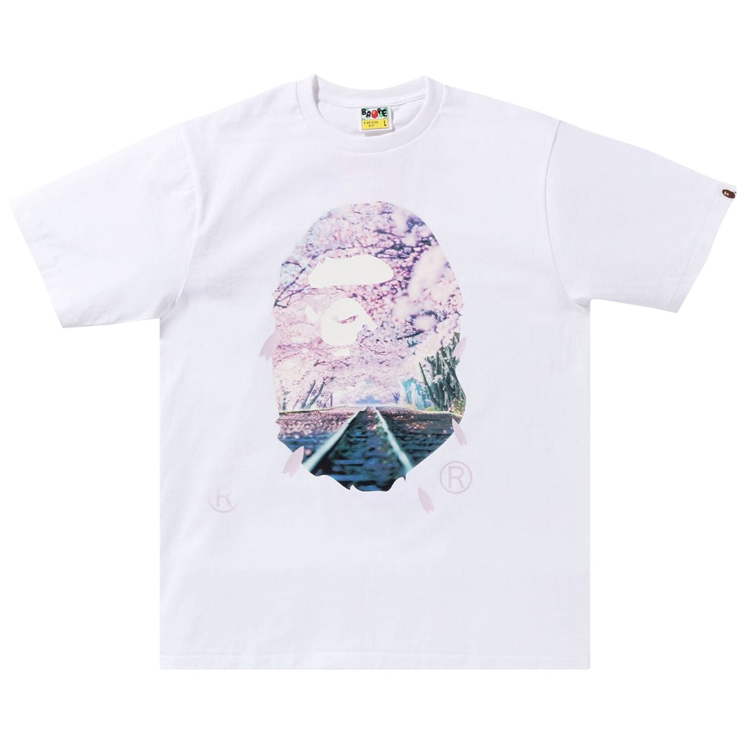 BAPE Футболка Sakura Photo Ape Head, Белая, Белый, BAPE Футболка Sakura Photo Ape Head, Белая
BAPE Футболка Sakura Photo Ape Head, Белая, Белый, BAPE Футболка Sakura Photo Ape Head, Белая