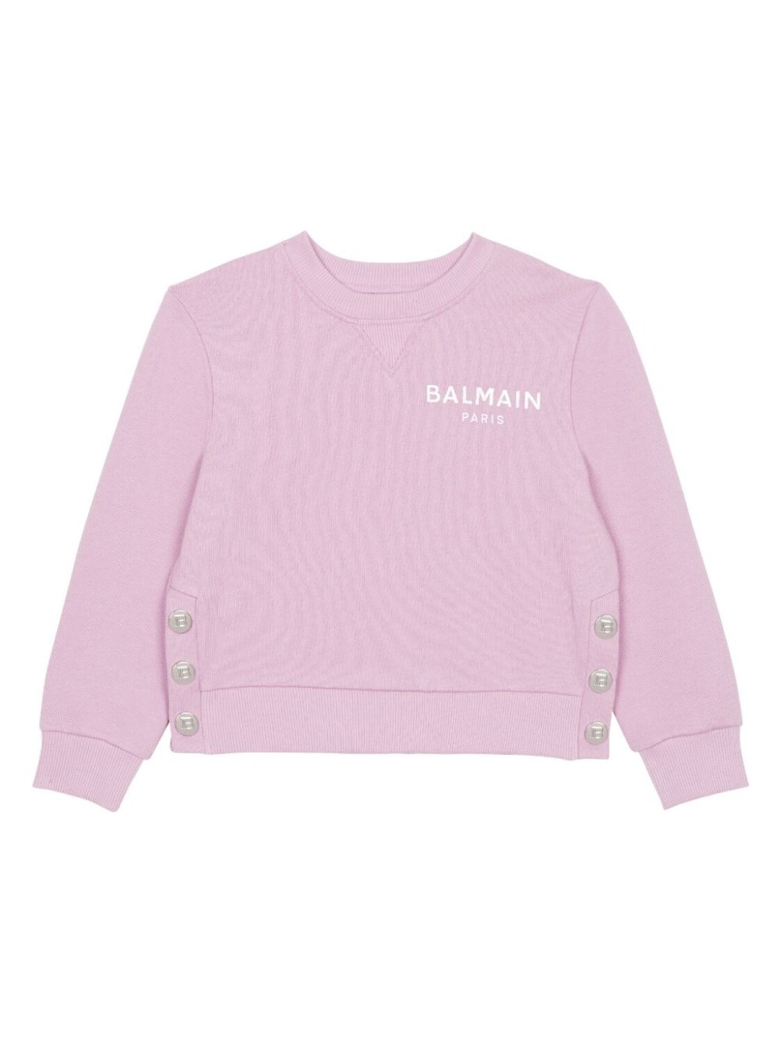 Толстовка с логотипом Balmain Kids, розовый 
Толстовка с логотипом Balmain Kids, розовый
