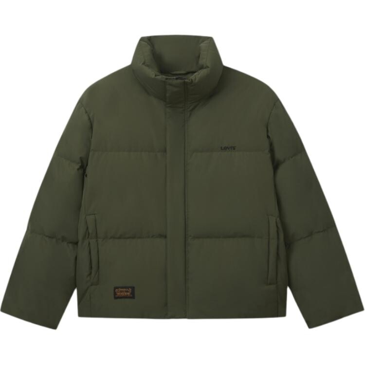 Пуховик мужской зеленый Levis 
Пуховик мужской зеленый Levis