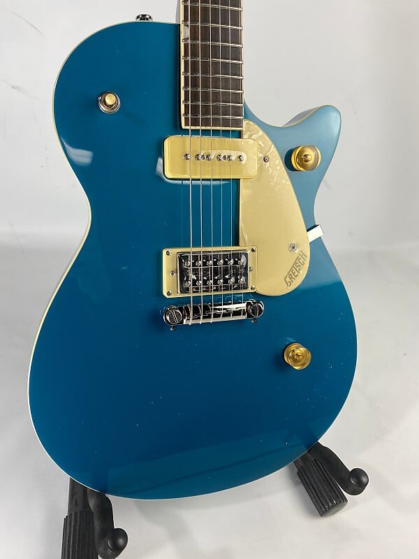 Электрогитара Gretsch G2215-P90 Streamliner Junior Jet Club P90 Electric Guitar - Ocean Turquoise
Электрогитара Gretsch G2215-P90 Streamliner Junior Jet Club P90 Electric Guitar - Ocean Turquoise