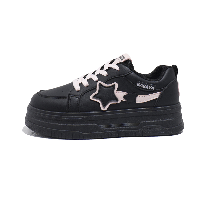 Детские кроссовки для скейтбординга с нескользящей подошвой и амортизацией Babaya, черный/розовый
Детские кроссовки для скейтбординга с нескользящей подошвой и амортизацией Babaya, черный/розовый