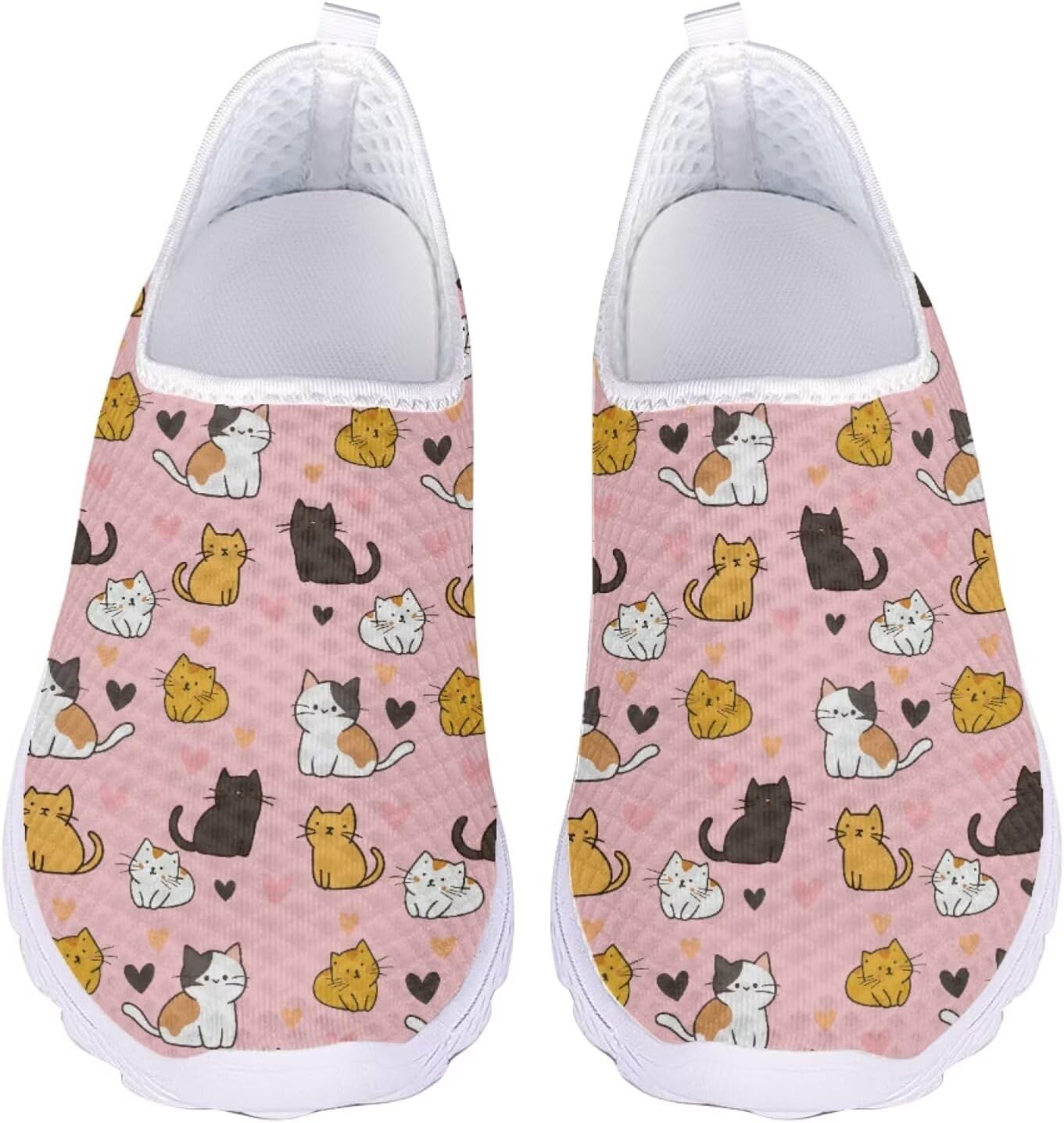 Кроссовки Jeiento Cat Sheos для женщин и мужчин, слипоны, сетчатые, легкие, спортивная обувь, плоская подошва, широкий носок, обувь для ходьбы, Cartoon Kitten Love Heart
Кроссовки Jeiento Cat Sheos для женщин и мужчин, слипоны, сетчатые, легкие, спортивная обувь, плоская подошва, широкий носок, обувь для ходьбы, Cartoon Kitten Love Heart